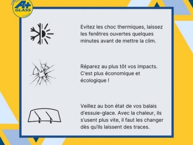 ???? Les astuces du jour pour garder son pare-brise sans fissure cet été ☀